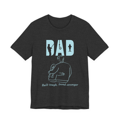 Dad's Love Unisex Tee, Perfect Gift for Father's Day, Birthday, Casualwear, Family Time, Outdoor Adventure