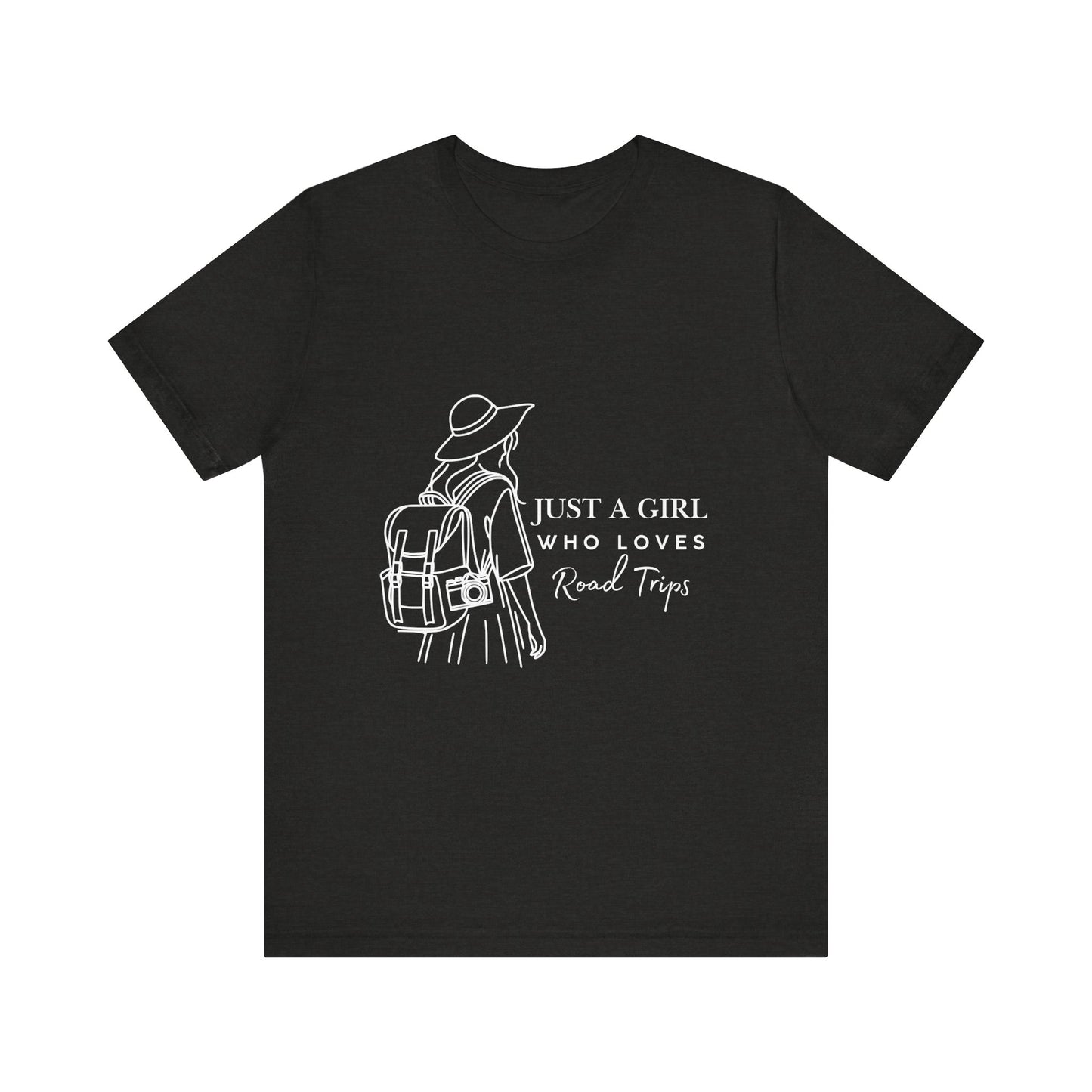 Adventure-Ready Tee for Girls | 'Just a Girl Who Loves Road Trips' | Travel Shirt, Vacation Outfit, Gift for Travelers, Summer [...]