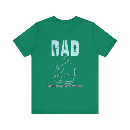 Dad's Love Unisex Tee, Perfect Gift for Father's Day, Birthday, Casualwear, Family Time, Outdoor Adventure