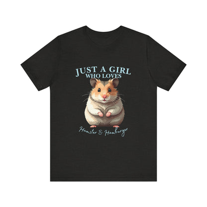 Cute Hamster Lover Tee, Unisex Jersey Short Sleeve Tee, Gifts for Animal Lovers, Pet Owner T-Shirt, Birthday Gift, Hamster Apparel