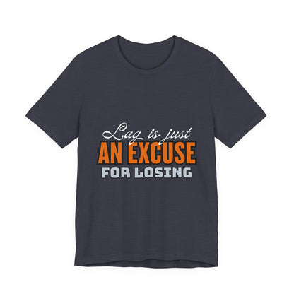 Motivational Fitness Tee, Unisex Jersey Short Sleeve Tee - 'Laziness is just an excuse for losing', Workout Apparel, Gym Shirt, Gift [...]