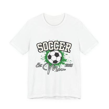 Soccer Mom Pride Unisex Jersey Tee, Sports Shirt, Gift for Soccer Lovers, Casual Wear, Athletic Tee, Soccer Mom Gift