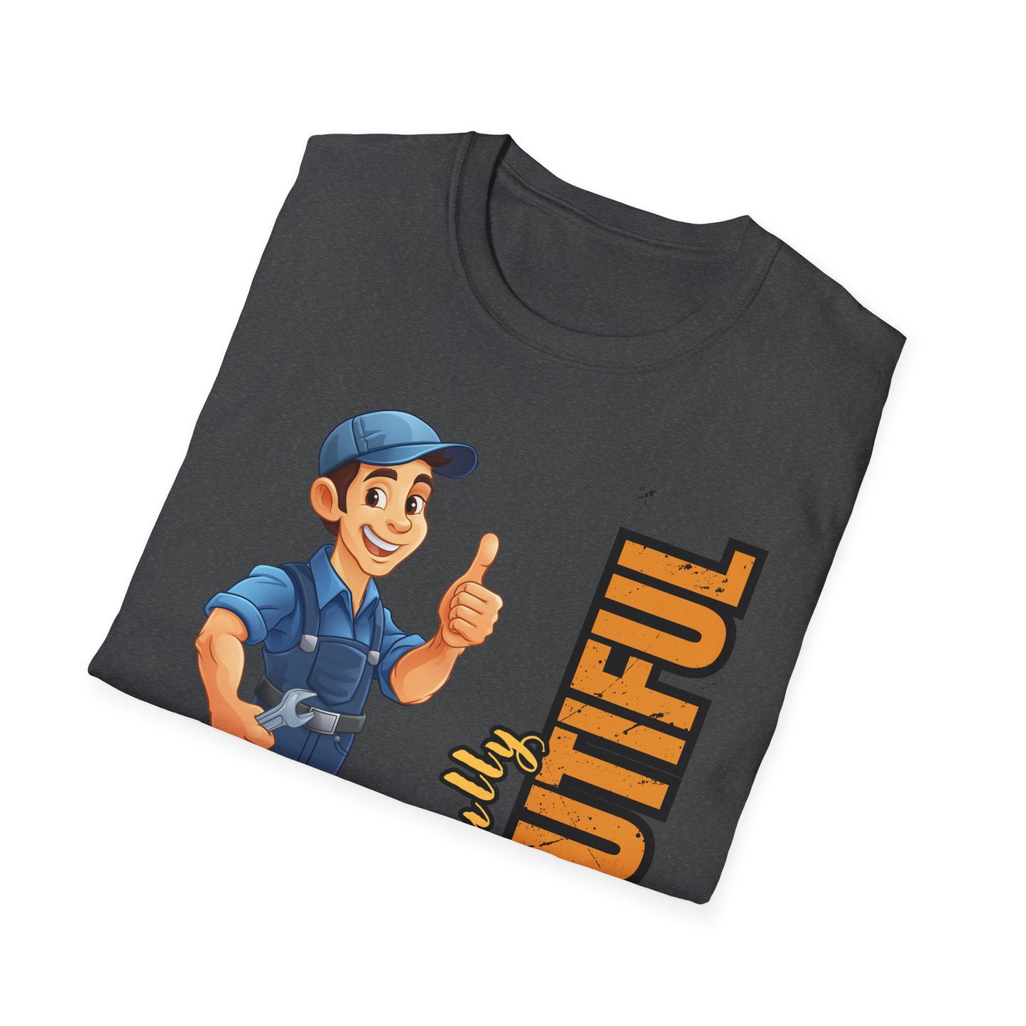 Plumber T-Shirt with Skillfully Beautiful Design, Funny Work T-Shirt, Great for Mechanics, Birthdays, or Casual Wear