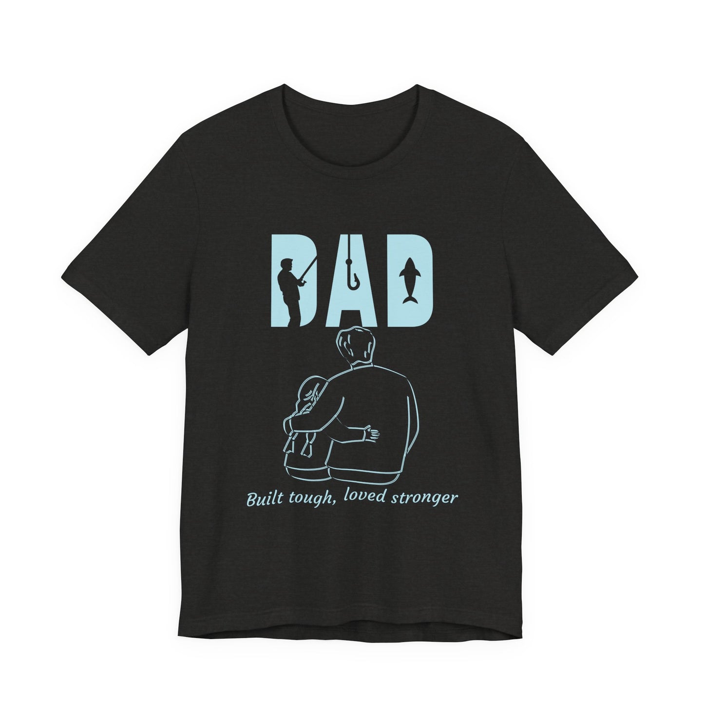 Dad's Love Unisex Tee, Perfect Gift for Father's Day, Birthday, Casualwear, Family Time, Outdoor Adventure