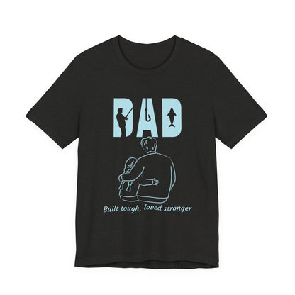 Dad's Love Unisex Tee, Perfect Gift for Father's Day, Birthday, Casualwear, Family Time, Outdoor Adventure
