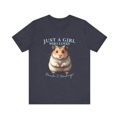 Cute Hamster Lover Tee, Unisex Jersey Short Sleeve Tee, Gifts for Animal Lovers, Pet Owner T-Shirt, Birthday Gift, Hamster Apparel