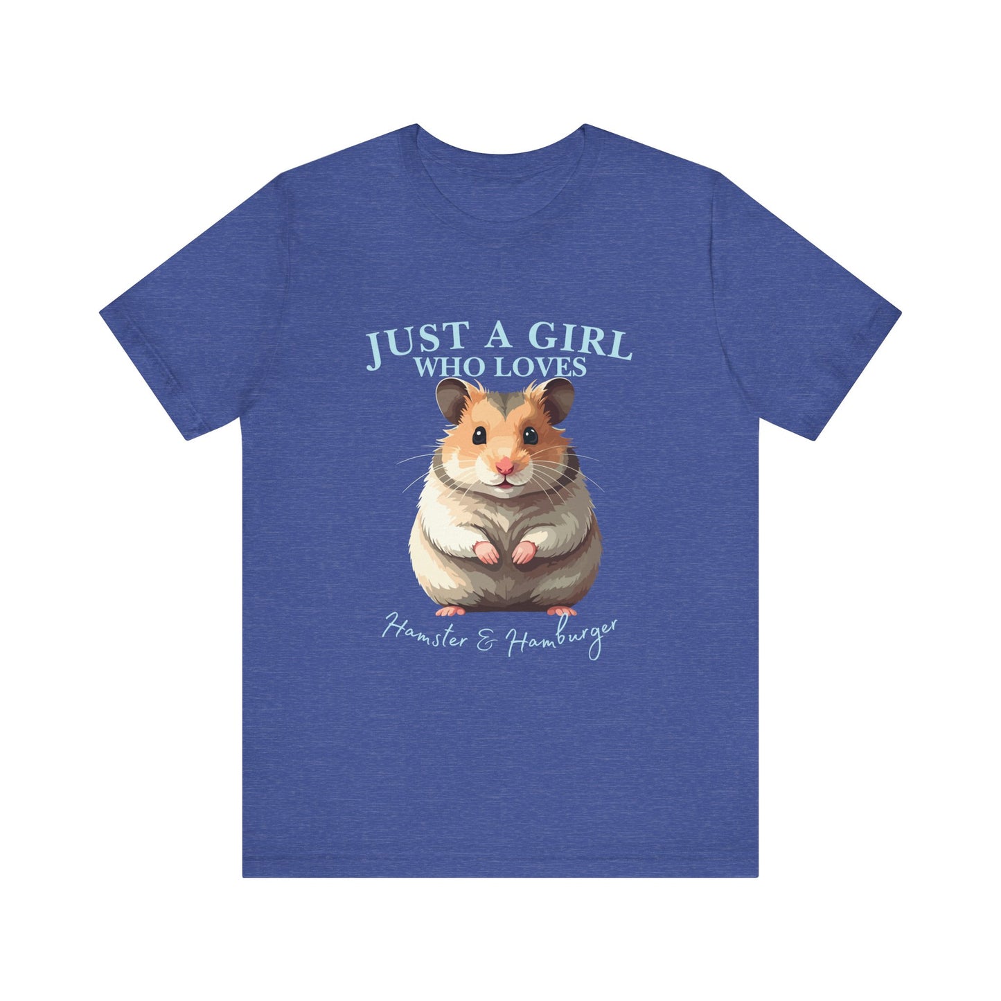 Cute Hamster Lover Tee, Unisex Jersey Short Sleeve Tee, Gifts for Animal Lovers, Pet Owner T-Shirt, Birthday Gift, Hamster Apparel