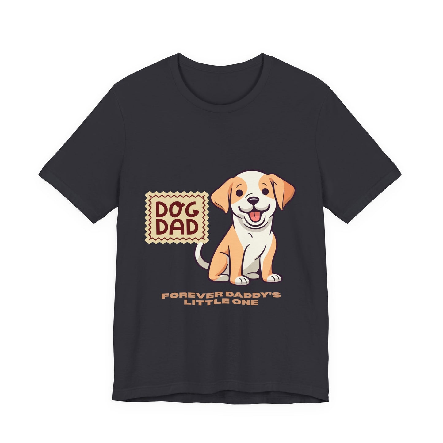 Dog Dad T-Shirt, Perfect Gift for Pet Lovers, Father's Day Apparel, Unisex Casual Tee, Dog Lover Shirt, Cute Dog Dad Design