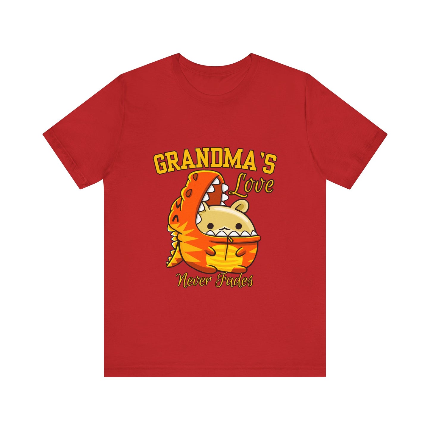 Grandma's Love Unisex Tee, Cute Family T-Shirt, Gifts for Grandma, Birthday Shirt, Summer Casual Wear, Cute Graphic Tee