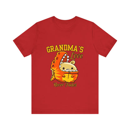 Grandma's Love Unisex Tee, Cute Family T-Shirt, Gifts for Grandma, Birthday Shirt, Summer Casual Wear, Cute Graphic Tee