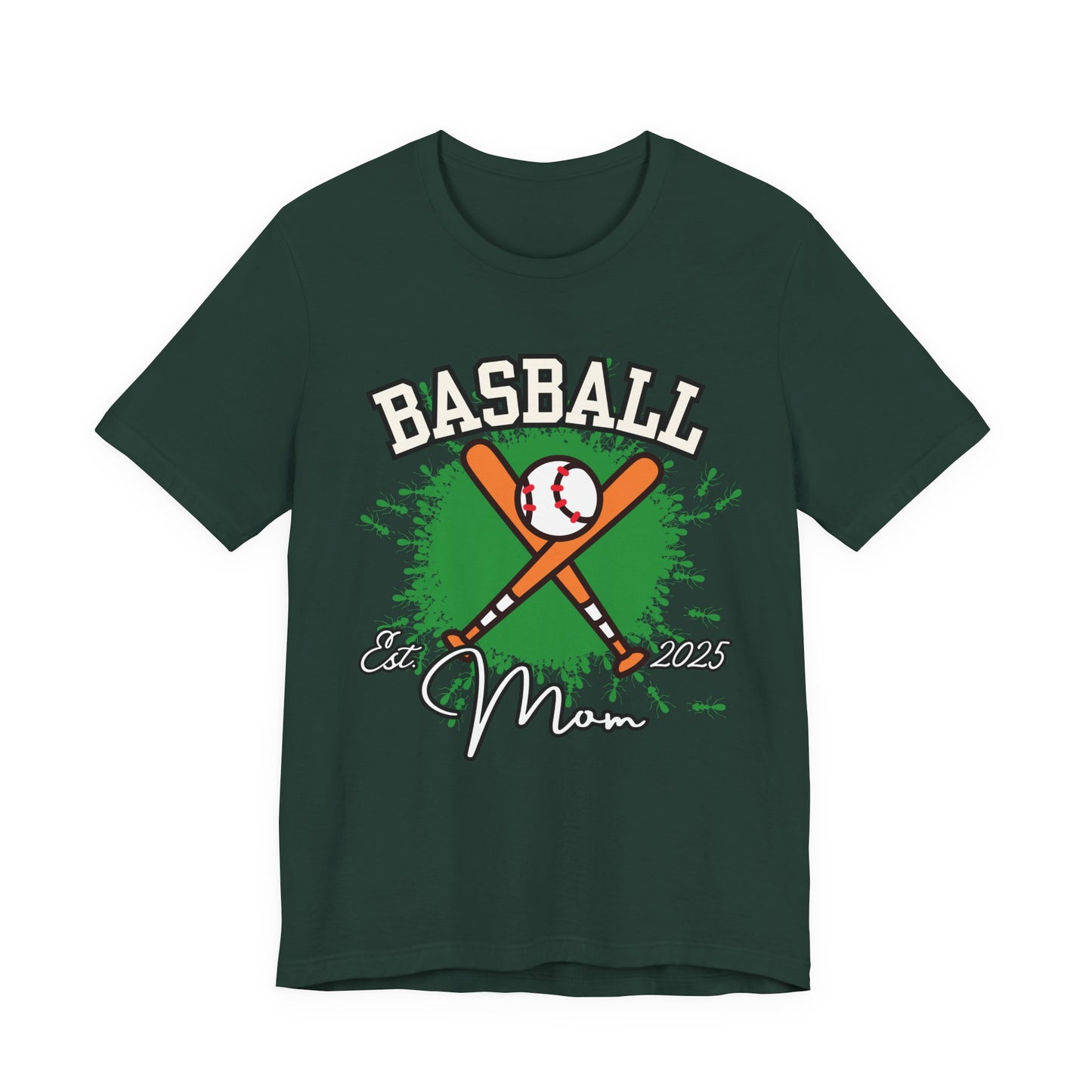 Baseball Mom Unisex Jersey Tee - Soft Cotton Shirt for Sports Enthusiasts, Great Gift for Mother's Day, Game Day Apparel, Team Spirit Wear