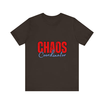 Chaos Coordinator Unisex Jersey Tee | Fun Everyday T-Shirt, Gift for Moms, Family Reunion Wear, Casual Style, Birthday Present