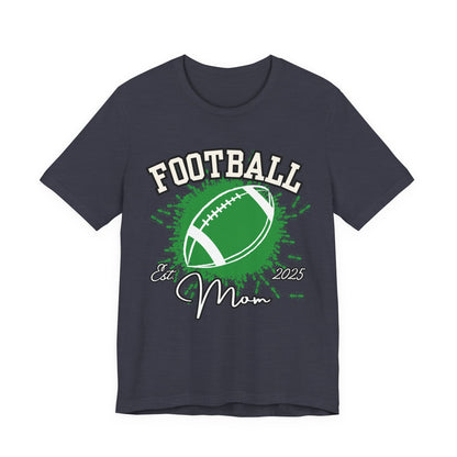 Football Mom Tee, Unisex Short Sleeve T-Shirt, Perfect Gift for Sports Moms, Game Day Apparel, Casual Weekend Wear