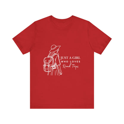 Adventure-Ready Tee for Girls | 'Just a Girl Who Loves Road Trips' | Travel Shirt, Vacation Outfit, Gift for Travelers, Summer [...]