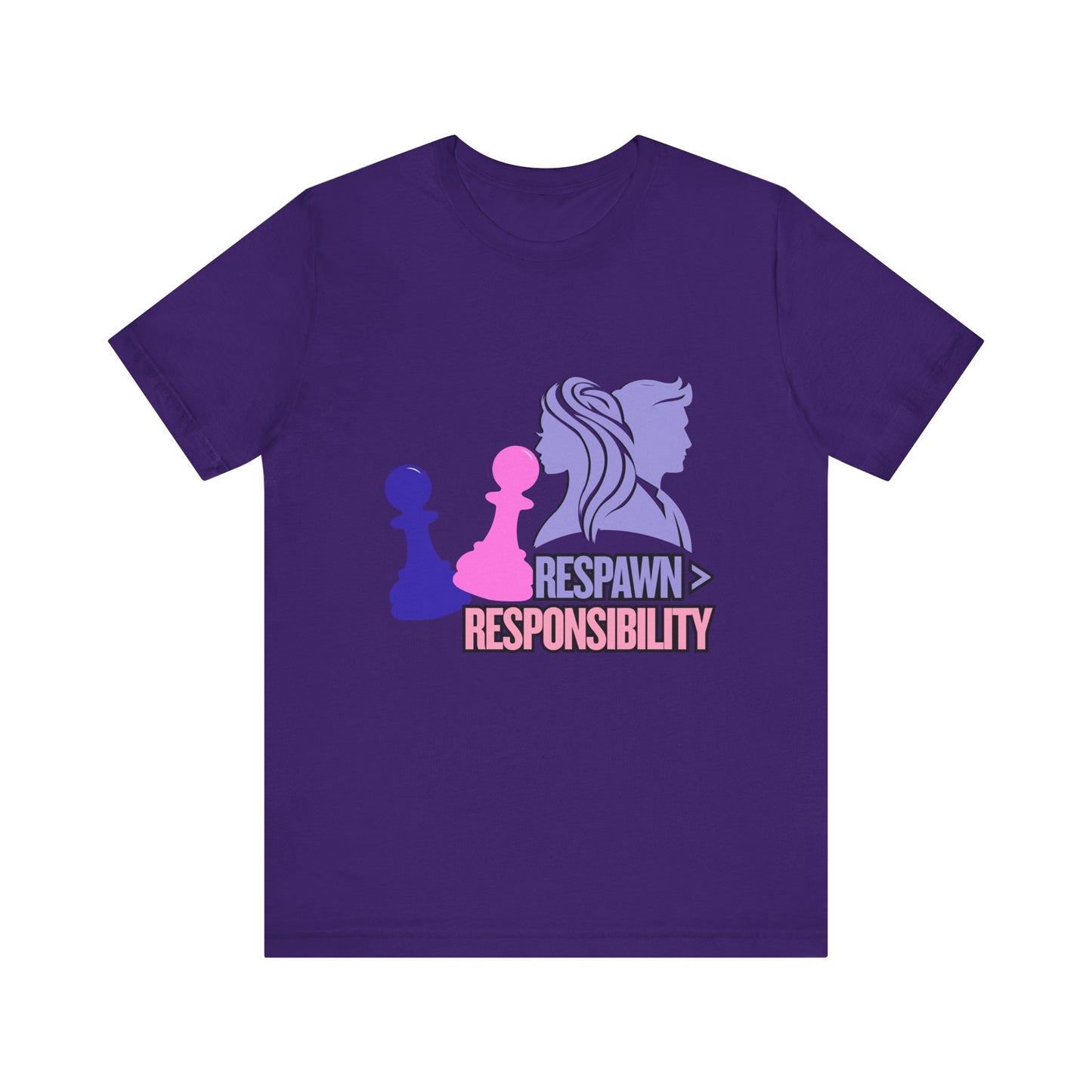 Chess Inspired Graphic Tee, Gamer Shirt, Motivational Quote Top, Casual Wear, Unique Gift for Gamers, Fun Tournament Attire