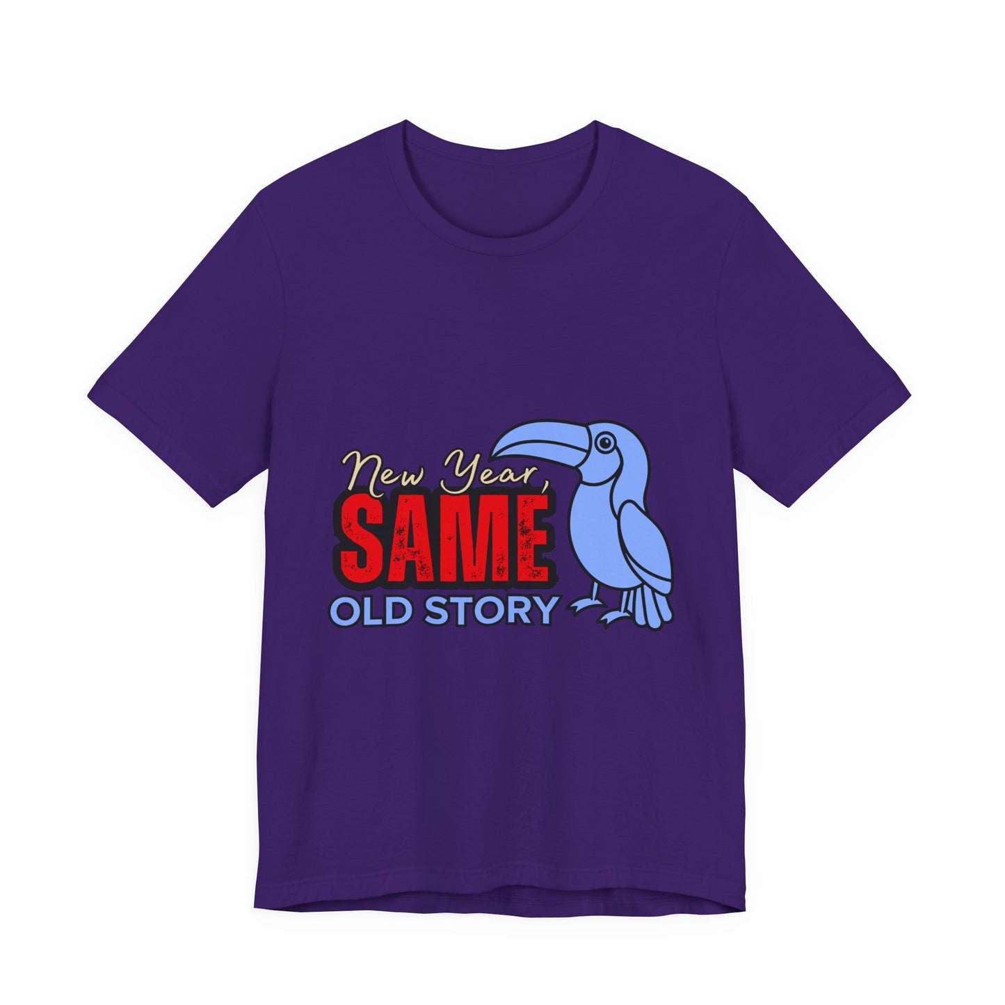 New Year Same Old Story Tee | Funny Graphic T-Shirt | Unisex Casual Wear | Gift for Friends | Holiday Party Apparel, New Year's [...]