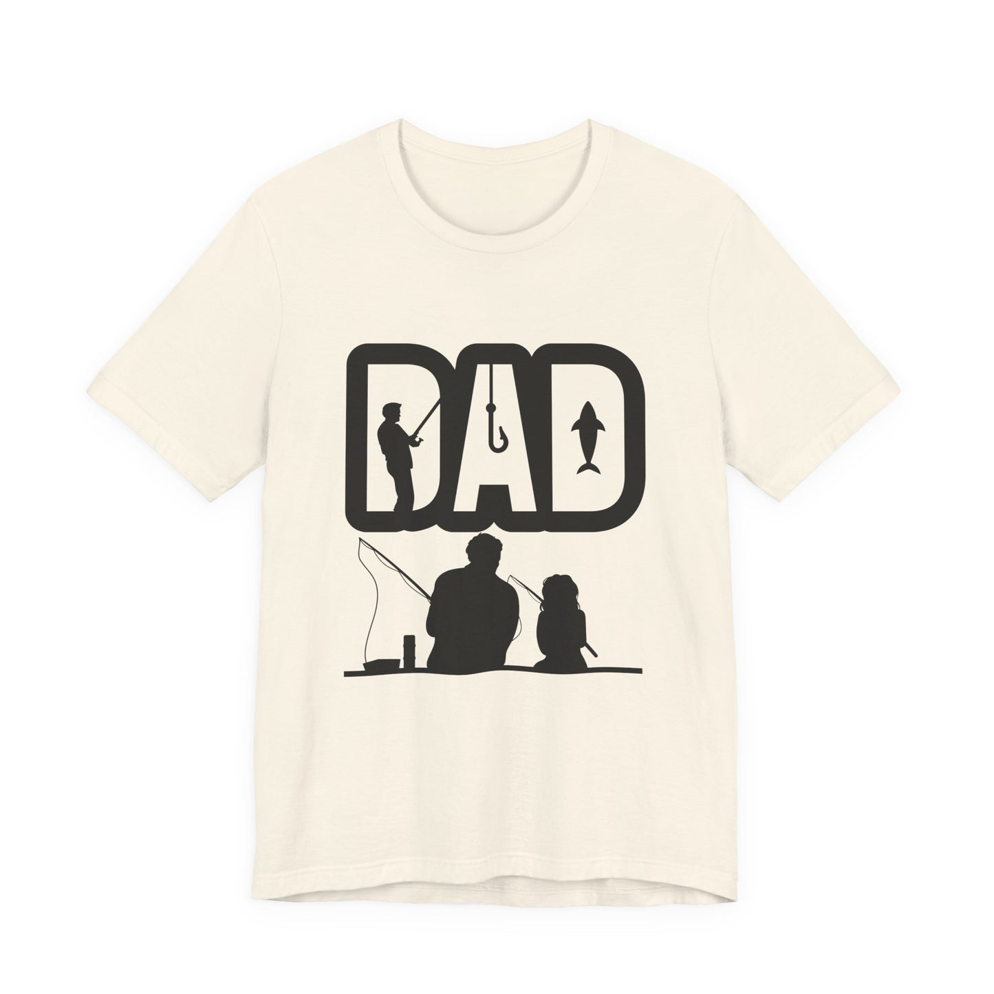 Father and Child Fishing Tee, Perfect Gift for Dads, Fishing Enthusiast Shirt, Father's Day Apparel, Family Bonding Tee