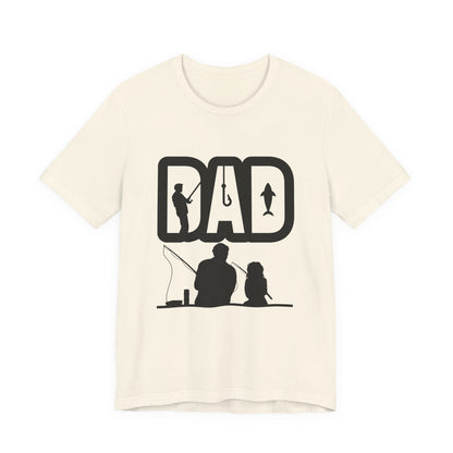 Father and Child Fishing Tee, Perfect Gift for Dads, Fishing Enthusiast Shirt, Father's Day Apparel, Family Bonding Tee