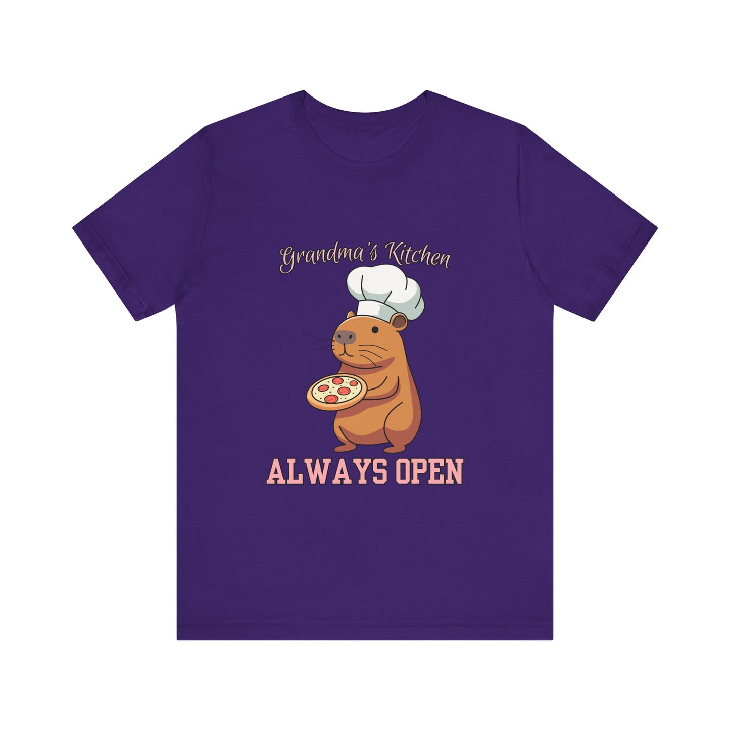 Grandma's Kitchen Unisex Tee | Cute Chef Shirt | Ideal Gift for Food Lovers, Family Gatherings, Birthdays, Home Cooks, Casual Wear