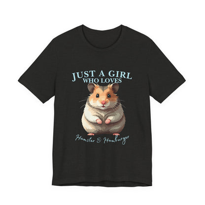 Cute Hamster Lover Tee, Unisex Jersey Short Sleeve Tee, Gifts for Animal Lovers, Pet Owner T-Shirt, Birthday Gift, Hamster Apparel