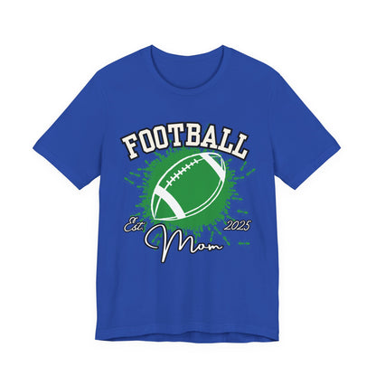 Football Mom Tee, Unisex Short Sleeve T-Shirt, Perfect Gift for Sports Moms, Game Day Apparel, Casual Weekend Wear
