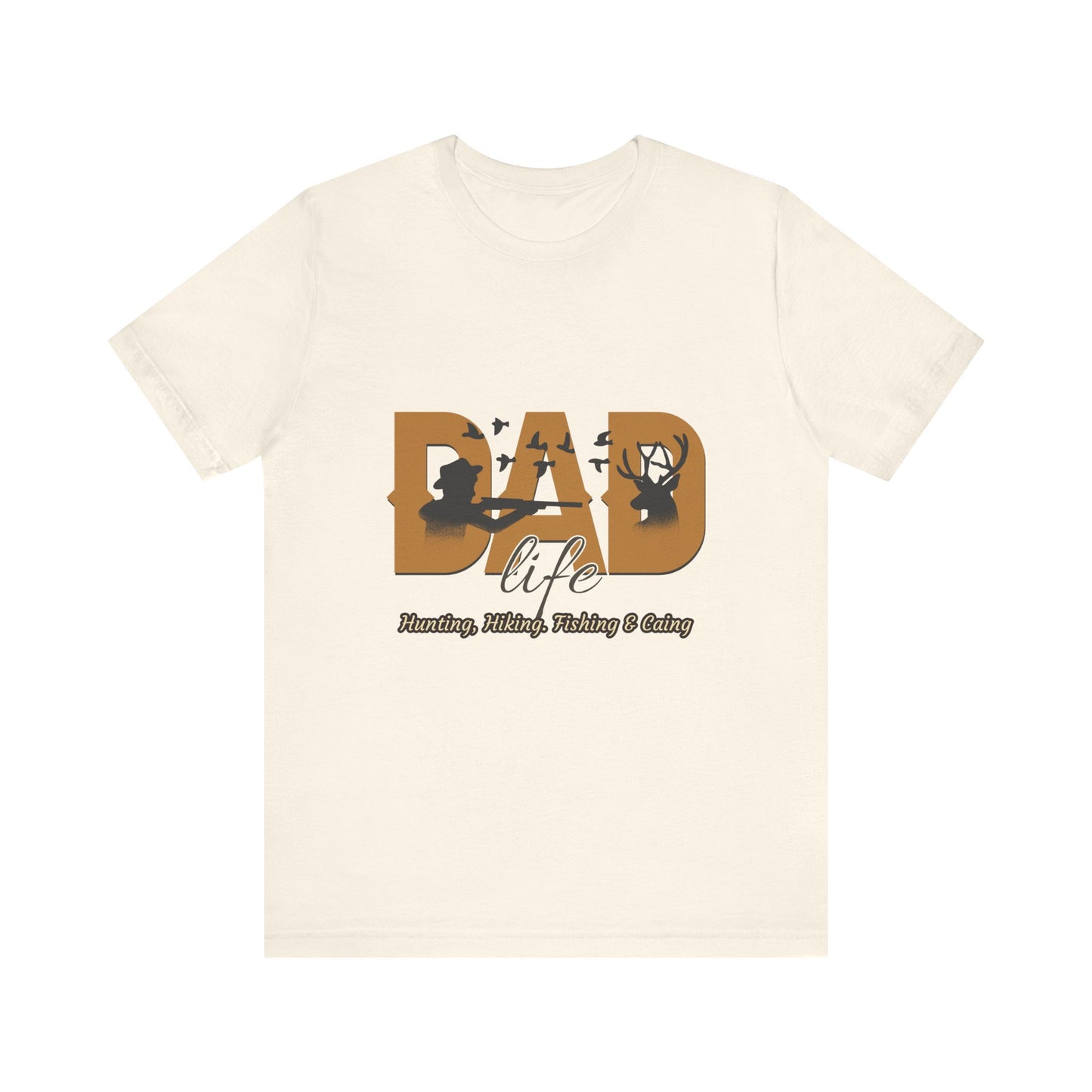 Dad Life Short Sleeve Tee - Celebrate Fatherhood, Gift for Dads, Casual Everyday Wear, Father's Day, Family Gatherings, Outdoor Adventures