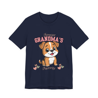Cute Dog Grandma Tee, Dog Lover Gift, Mother's Day T-Shirt, Pet Lover Top, Unisex Short Sleeve Shirt