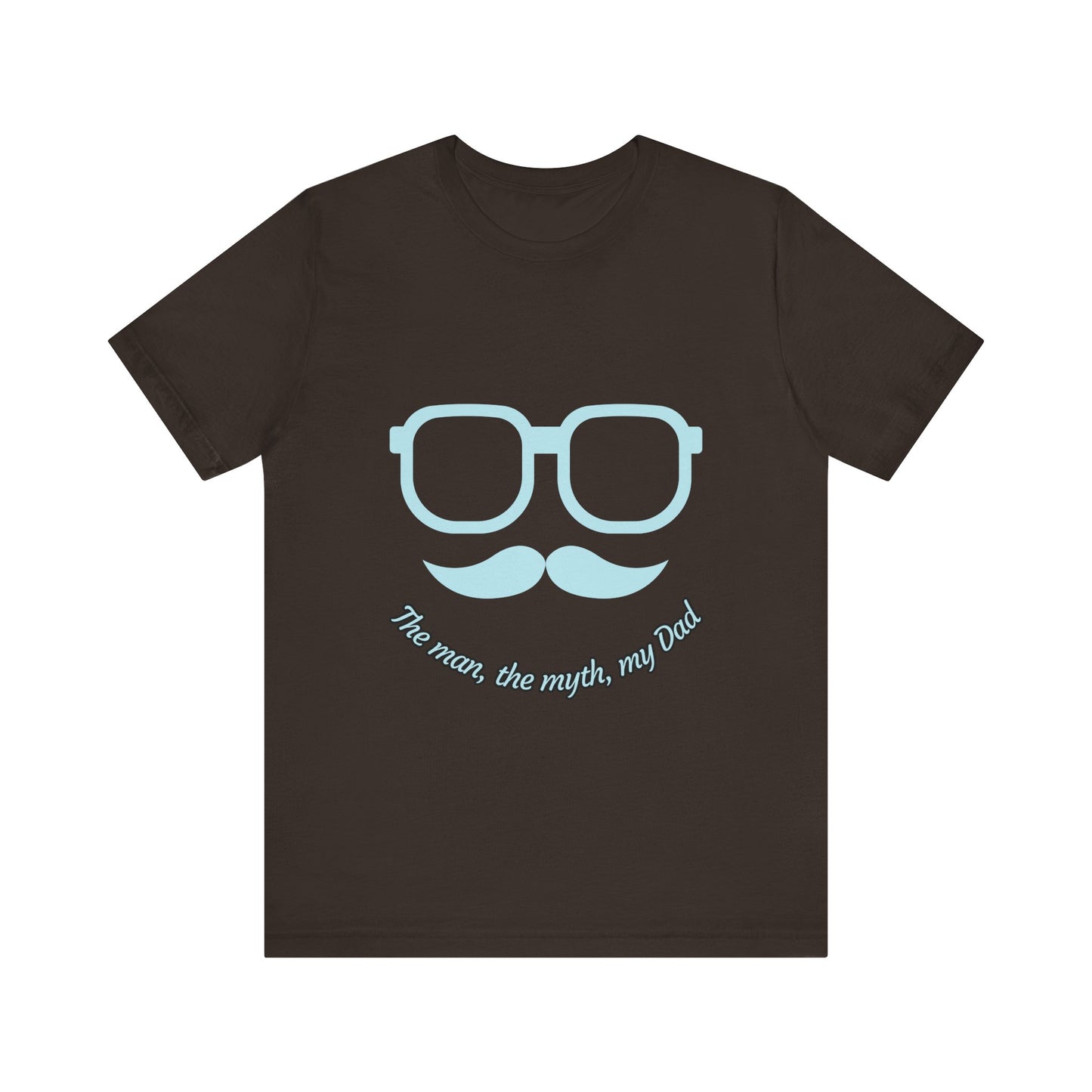 Dad Myth Short Sleeve Tee, Father's Day Gift, Unisex T-Shirt, Funny Dad Shirt, Casual Dad Apparel, Gift for Him