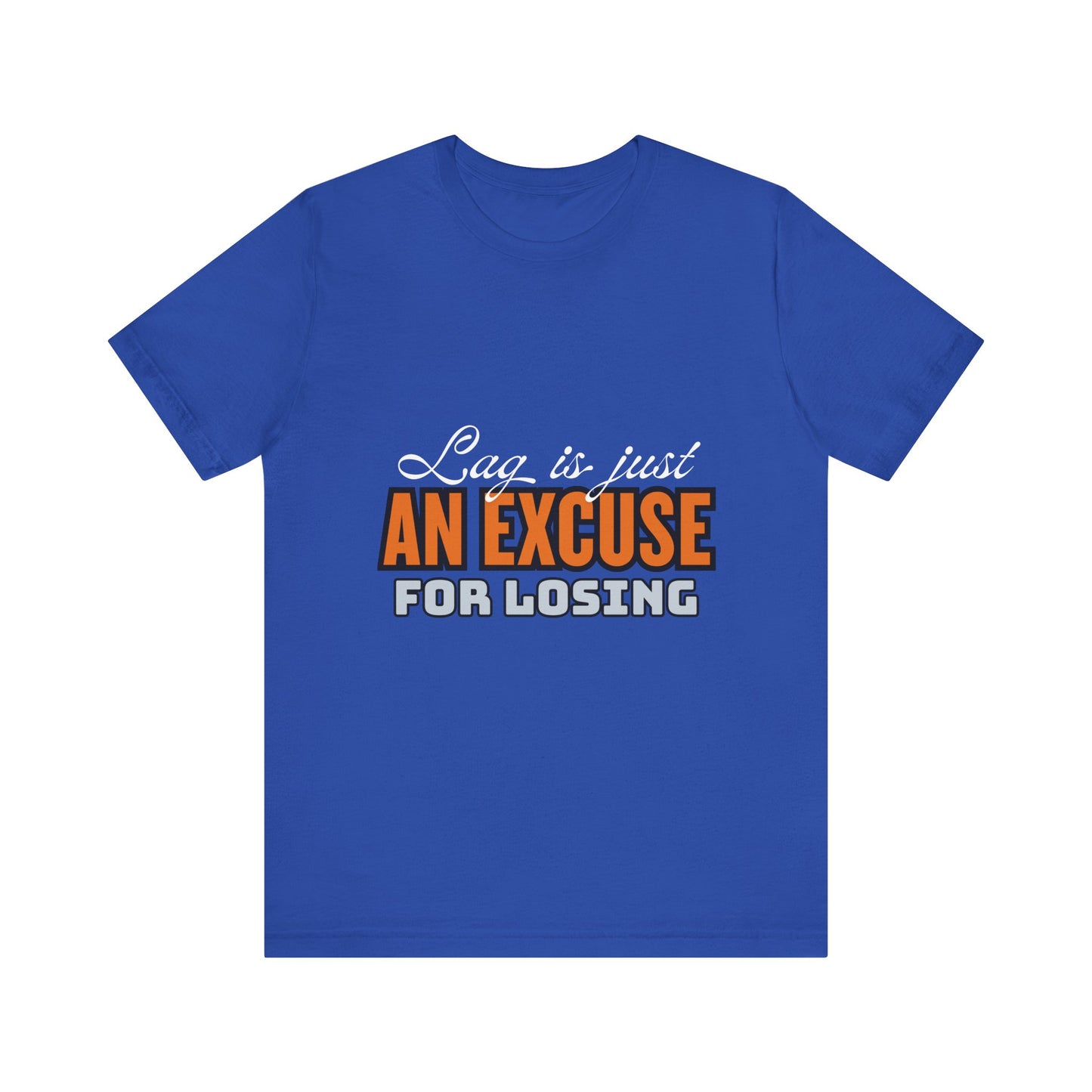 Motivational Fitness Tee, Unisex Jersey Short Sleeve Tee - 'Laziness is just an excuse for losing', Workout Apparel, Gym Shirt, Gift [...]