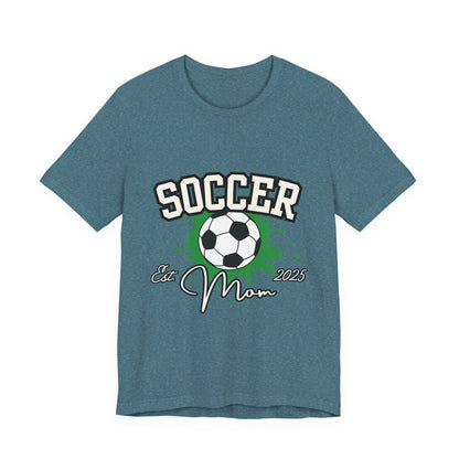 Soccer Mom Pride Unisex Jersey Tee, Sports Shirt, Gift for Soccer Lovers, Casual Wear, Athletic Tee, Soccer Mom Gift