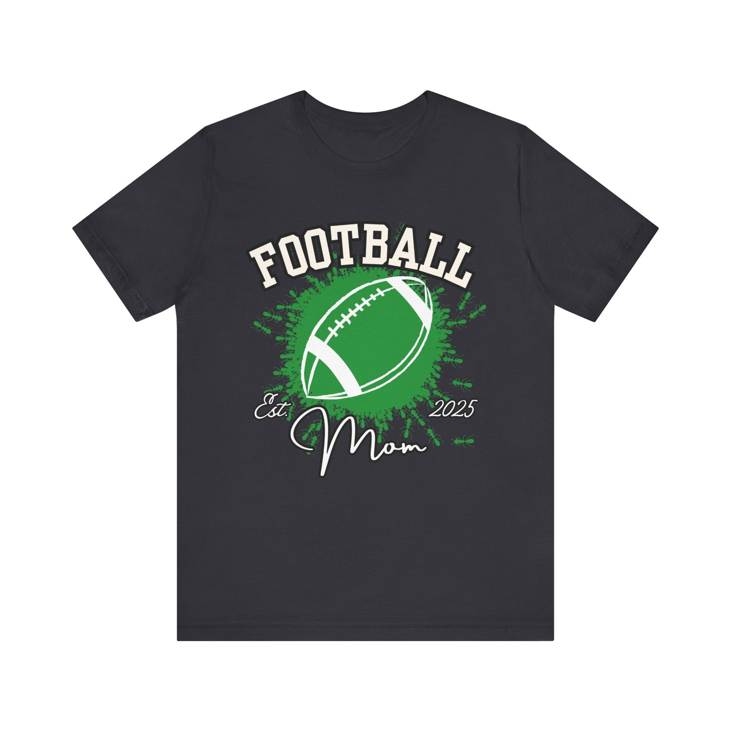 Football Mom Tee, Unisex Short Sleeve T-Shirt, Perfect Gift for Sports Moms, Game Day Apparel, Casual Weekend Wear
