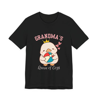 Grandma's Queen of Corgis Tee, Cute Pet Lovers Shirt, Gift for Dog Moms, Unique Grandma Gift, Casual T-Shirt, Fun Animal Tee