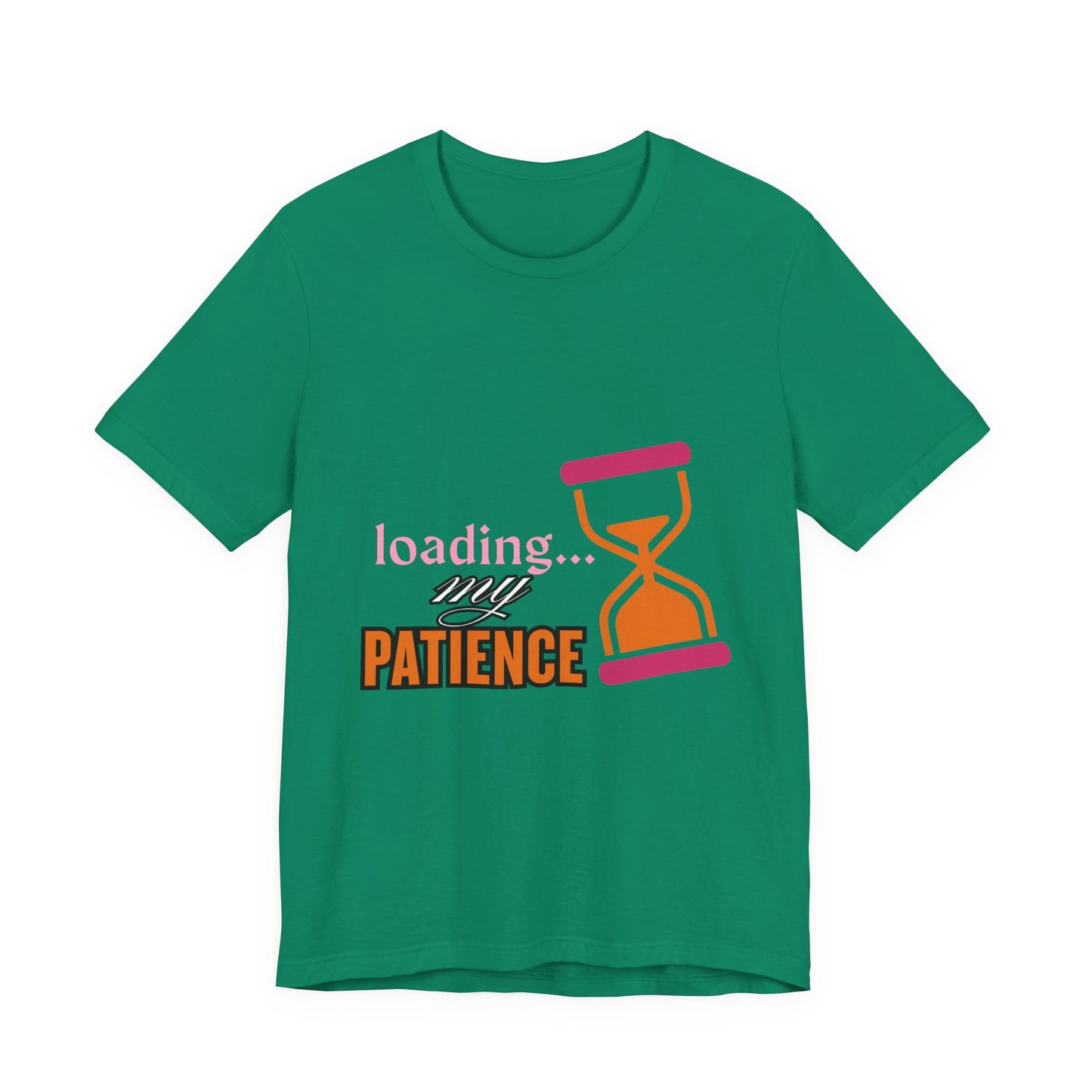 Loading My Patience Tee | Funny Unisex T-Shirt for Relaxed Vibes, Gift for Friends, Everyday Wear, Humor Apparel, Patience Quote Shirt, Gamer Tee