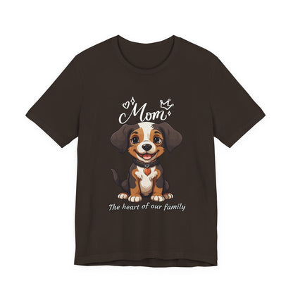 Dog Mom T-Shirt, Perfect Gift for Pet Lovers, Family Tee, Cute Canine Design, Mother's Day, Birthday Gift