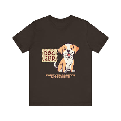 Dog Dad T-Shirt, Perfect Gift for Pet Lovers, Father's Day Apparel, Unisex Casual Tee, Dog Lover Shirt, Cute Dog Dad Design