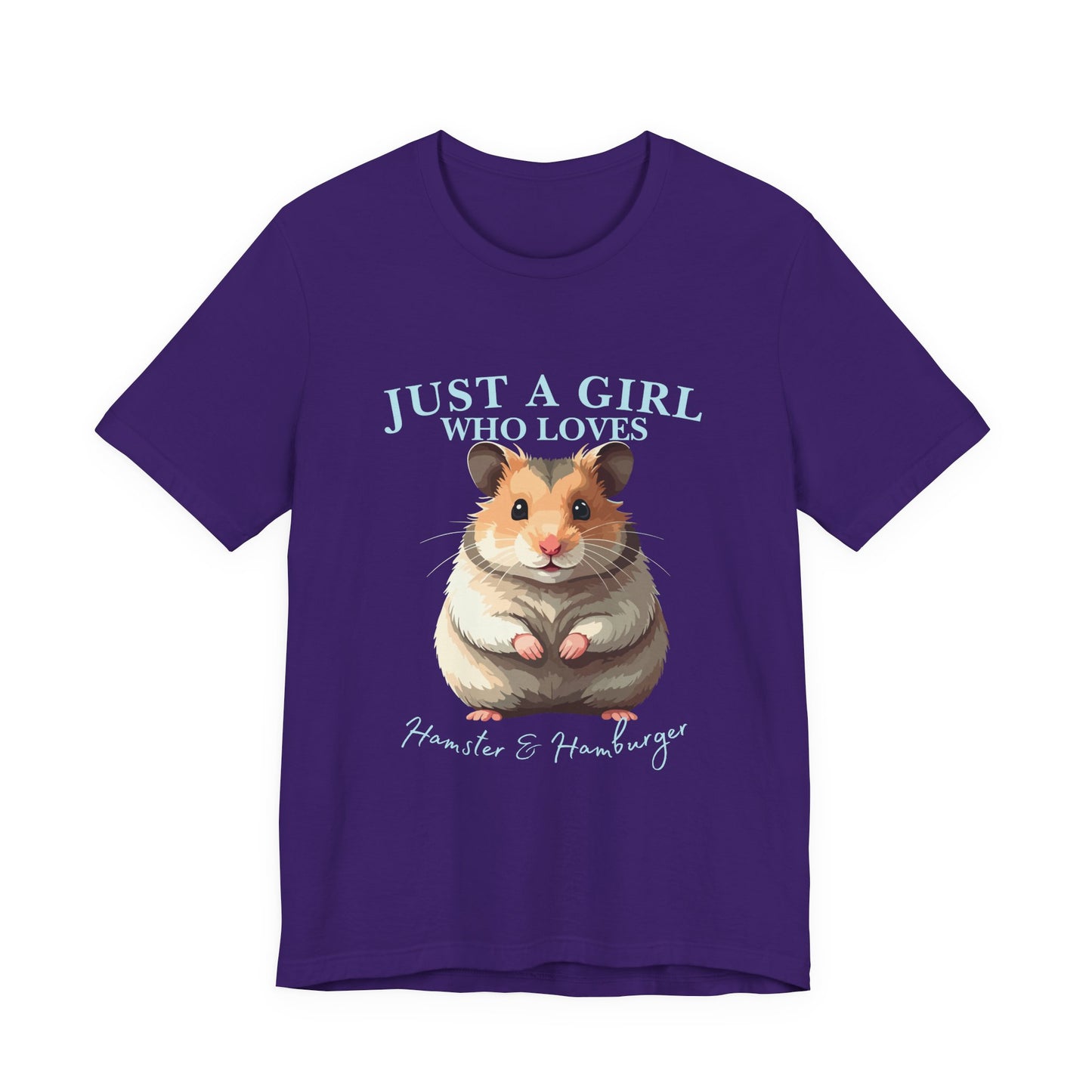 Cute Hamster Lover Tee, Unisex Jersey Short Sleeve Tee, Gifts for Animal Lovers, Pet Owner T-Shirt, Birthday Gift, Hamster Apparel