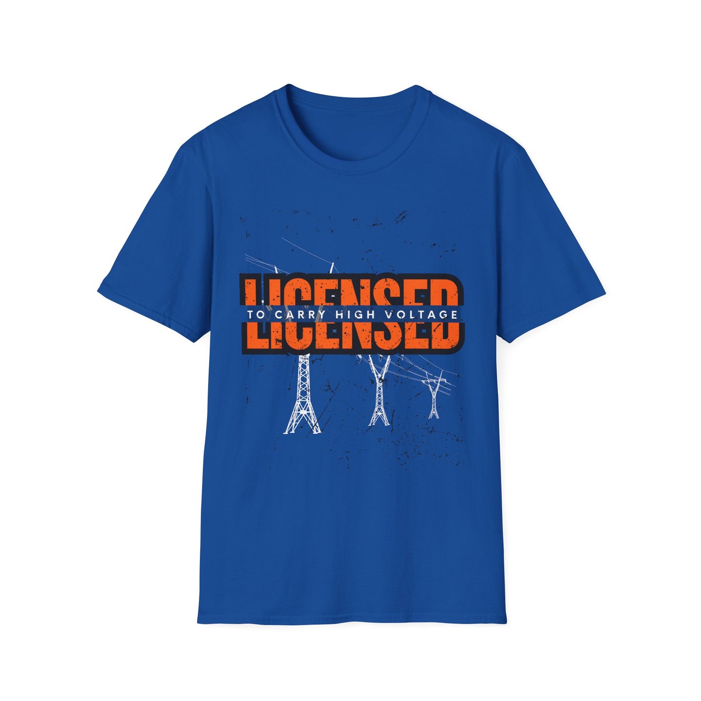 Licensed Electrician Unisex T-Shirt, Casual Wear, Gift for Birthdays, Trendy Electrician Gift, Tradesperson shirt