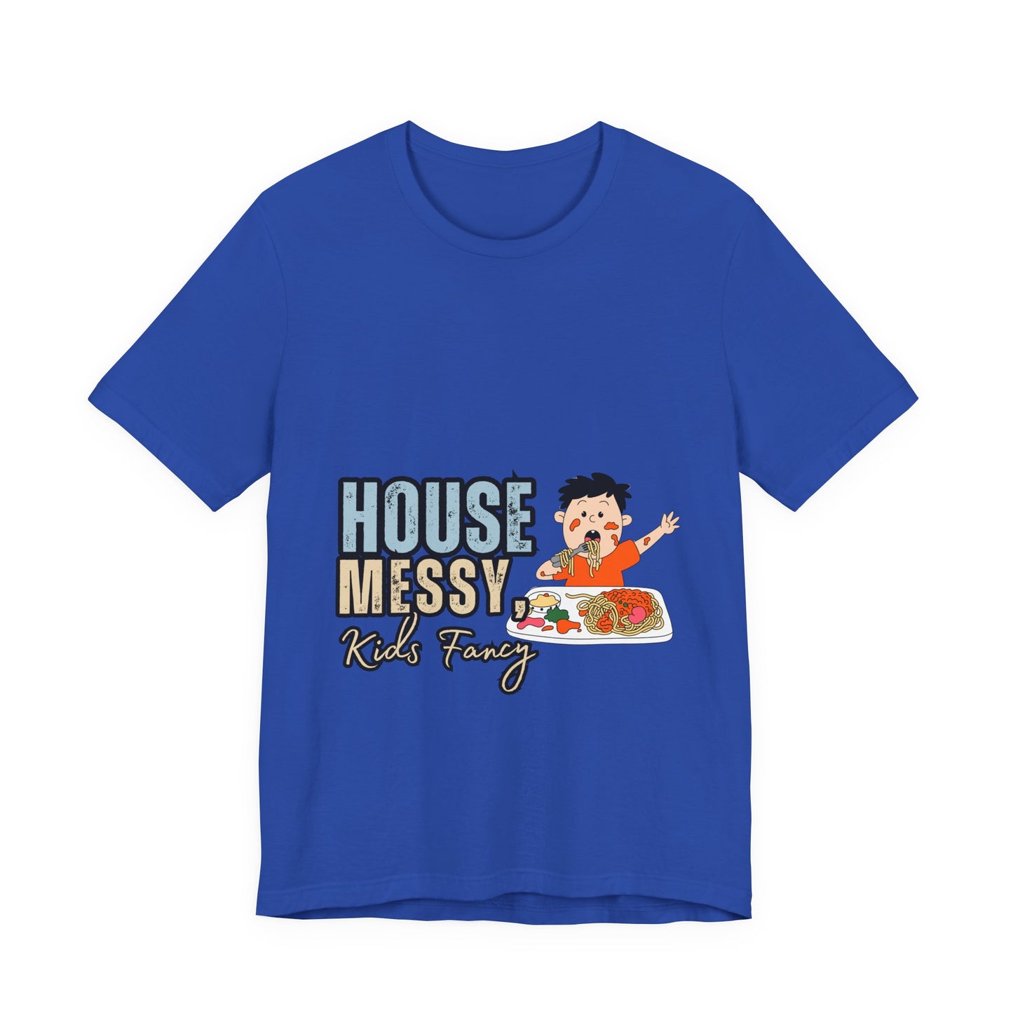 Messy House Kids Funny Tee, Unisex Short Sleeve Shirt, Family Humor Gift, Parenting Humor T-Shirt, Kids Mess T-Shirt