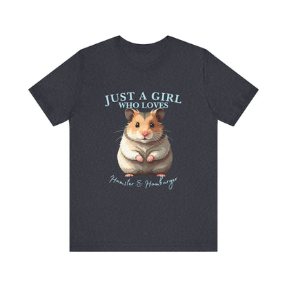 Cute Hamster Lover Tee, Unisex Jersey Short Sleeve Tee, Gifts for Animal Lovers, Pet Owner T-Shirt, Birthday Gift, Hamster Apparel