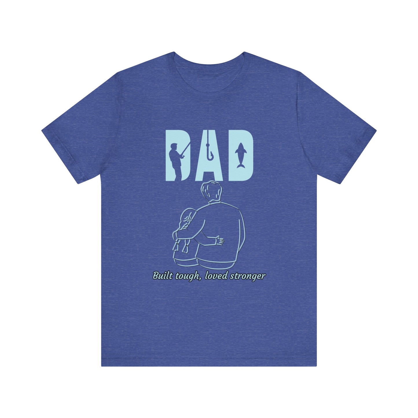 Dad's Love Unisex Tee, Perfect Gift for Father's Day, Birthday, Casualwear, Family Time, Outdoor Adventure