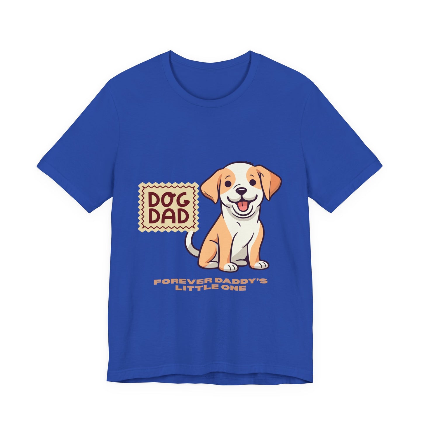 Dog Dad T-Shirt, Perfect Gift for Pet Lovers, Father's Day Apparel, Unisex Casual Tee, Dog Lover Shirt, Cute Dog Dad Design