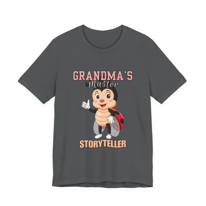 Grandma's Master Storyteller Tee, Unisex Tee, Gift for Grandma, Storyteller Shirt, Children's Storytime Tee, Family Bonding Shirt