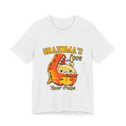 Grandma's Love Unisex Tee, Cute Family T-Shirt, Gifts for Grandma, Birthday Shirt, Summer Casual Wear, Cute Graphic Tee