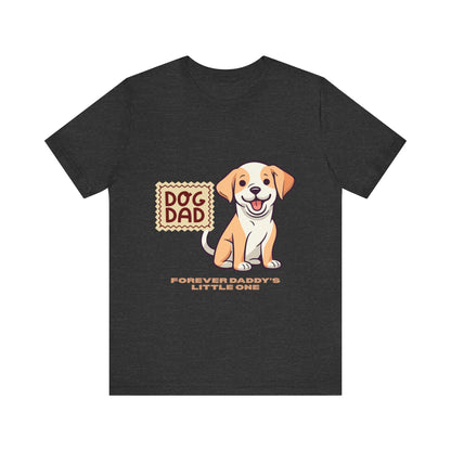 Dog Dad T-Shirt, Perfect Gift for Pet Lovers, Father's Day Apparel, Unisex Casual Tee, Dog Lover Shirt, Cute Dog Dad Design