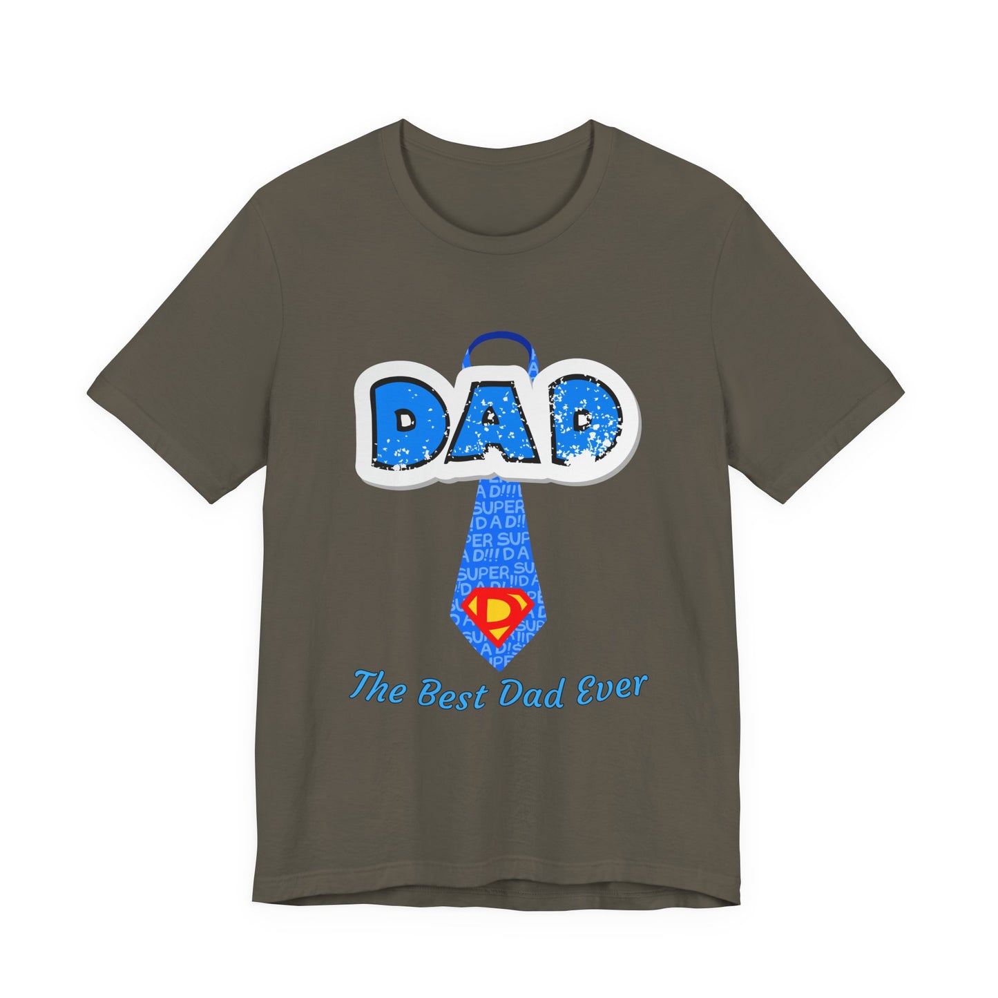 Best Dad Ever T-Shirt, Father's Day Gift, Dad Humor Tee, Unisex Short Sleeve Tee, Family Reunion Shirt, Gift for Dad