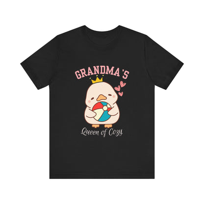 Grandma's Queen of Corgis Tee, Cute Pet Lovers Shirt, Gift for Dog Moms, Unique Grandma Gift, Casual T-Shirt, Fun Animal Tee