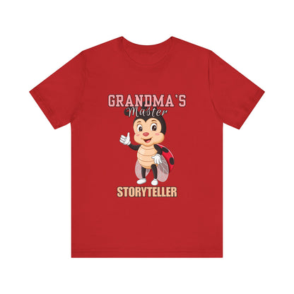 Grandma's Master Storyteller Tee, Unisex Tee, Gift for Grandma, Storyteller Shirt, Children's Storytime Tee, Family Bonding Shirt