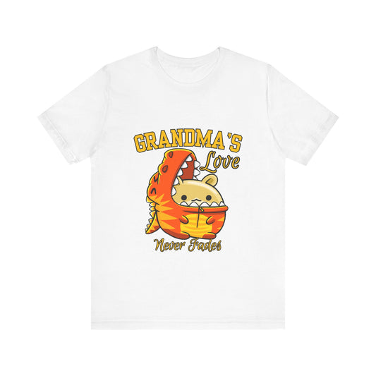 Grandma's Love Unisex Tee, Cute Family T-Shirt, Gifts for Grandma, Birthday Shirt, Summer Casual Wear, Cute Graphic Tee