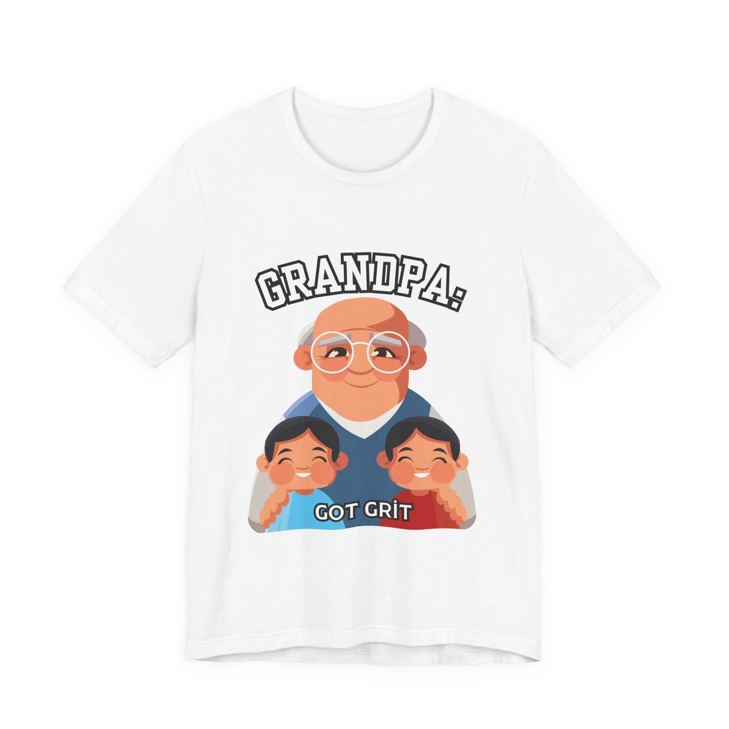 Grandpa Got Grit Tee, Funny Grandpa Shirt, Father's Day Gift, Family Reunion T-Shirt, Cute Gift for Grandpas, Unisex Graphic Tee