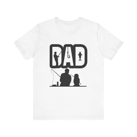 Father and Child Fishing Tee, Perfect Gift for Dads, Fishing Enthusiast Shirt, Father's Day Apparel, Family Bonding Tee
